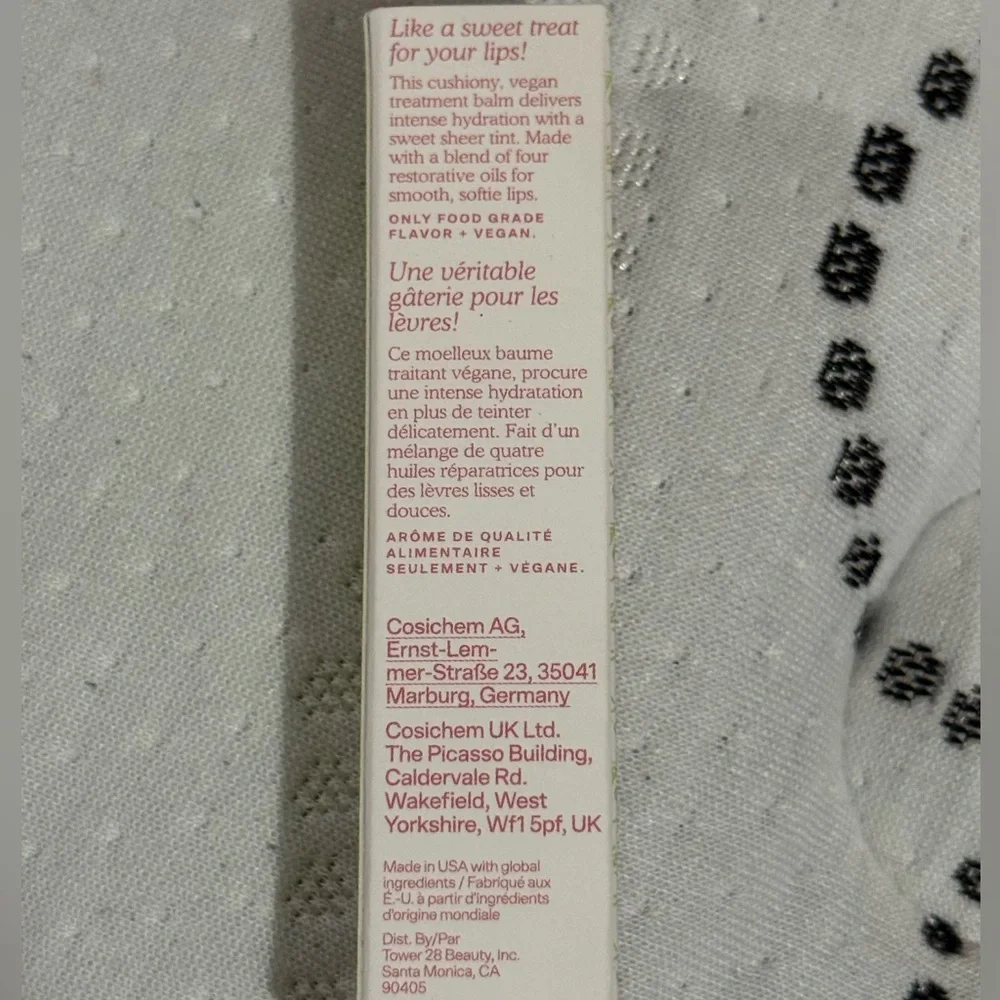 LipSoftie Tower 28 Tinted Lip Treatment in Watermelon Kiwi NWT - Picture 4 of 7